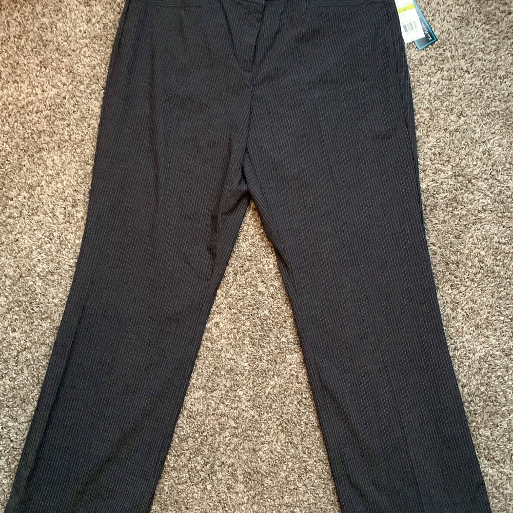 Kim Rogers size 14 dress pant pin stripe , never worn.